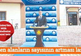 Ekilen alanların sayısının artması lazım