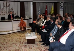 Ekin, işadamlarını bilgilendirdi