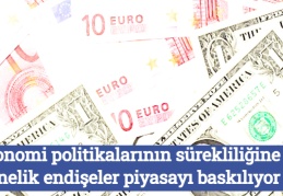 Ekonomi politikalarının sürekliliğine yönelik endişeler piyasayı baskılıyor