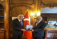 Ekonomik İşbirliği ve Kalkınma Teşkilatı (OECD) daimi temsilcisi Büyükelçi Erdem Başçı'yı ziyaret etti. 