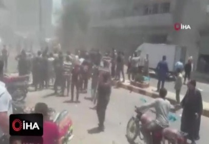 El Bab'da bomba yüklü motosikletle saldırı: 2 ölü