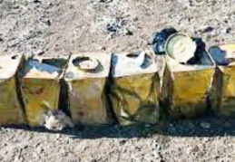 El Bab’ta 25 kilo el yapımı patlayıcı