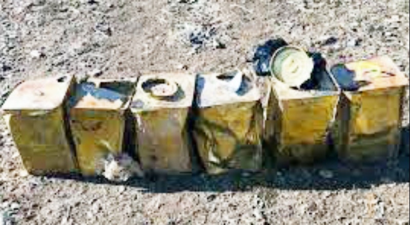 El Bab’ta 25 kilo el yapımı patlayıcı