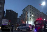 Elazığ'da 5 katlı binada yıkılma tehlikesi