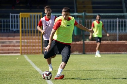 Elazığspor maçı hazırlıkları sabah antrenmanıyla sürdü