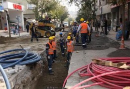 Elektrik telleri yeraltına alınıyor