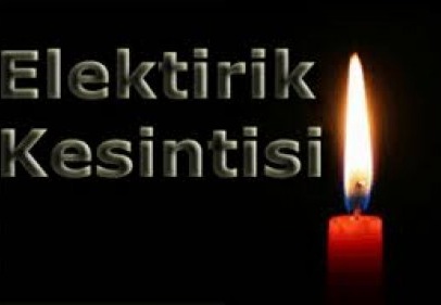 Elektrikler kesilecek