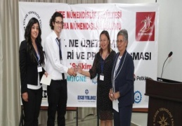 “Elma Posası ve Pirinç Kepeğinden Omega Yağı Üretimi’’ adlı projeyle birinci oldu