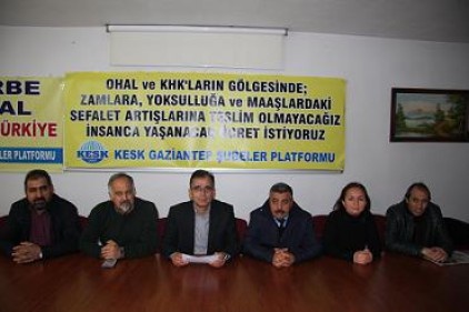 Emekli ve çalışanlara, insanca yaşayacak oranda zam yapılmalı