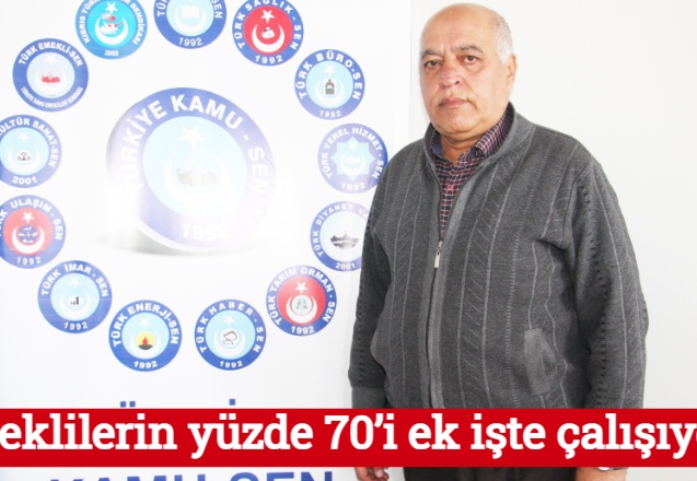 Emeklilerin yüzde 70’i ek işte çalışıyor