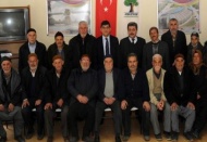 Emeklilerle muhabbet etti