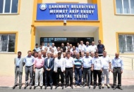 Emlakçılar çalışmaları inceledi