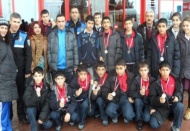 Emniyetten başarılı sporculara destek