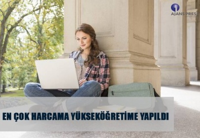 En çok harcama, 13 bin 652 lira ile yükseköğretime yapıldı 