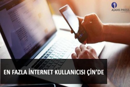 En fazla internet kullanan ülkeler arasında Türkiye 18&#8217;inci sırada