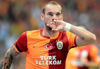 En medyatik spor adamı Hollandalı Wesley Sneijder