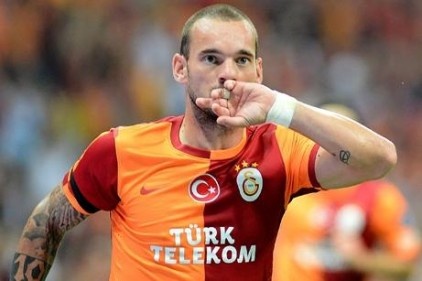 En medyatik spor adamı Hollandalı Wesley Sneijder