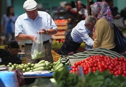 En yüksek enflasyon artışı yüzde 0,96 ile bizde oldu