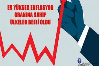 En yüksek enflasyona sahip ülkeler belli oldu