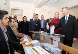 En yüksek oy yüzde 55. 6 ile Tahmazoğlu’na çıktı