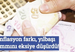 Enflasyon farkı, yılbaşı zammını eksiye düşürdü!