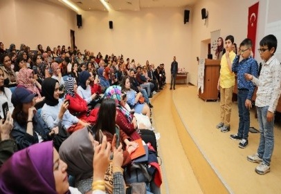 Engelleri unutup, eğlendiler