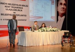 Engelli bakanlık müşavirleri ''engellilerin sorunlarını'' anlattı 