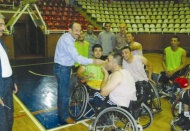 Engelli basketbolcular Urfa’ya hazırlanıyor