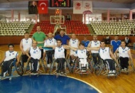 Engelli basketçiler Ankara TSK ile oynuyor