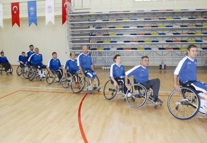 Engelli basketçiler galibiyete odaklandı