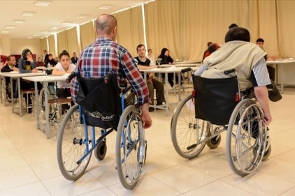 Engelli Kamu Personel Seçme Sınavı&#039;na 85 bin kişi girecek