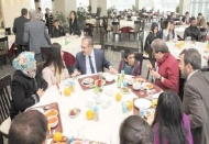 Engelli öğrencilerle biraraya geldi