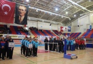 Engelliler, voleybol müsabakası düzenlendi