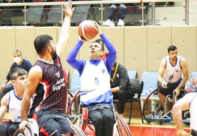 Engelsiz Gaziantep SK ile oynadığı mücadeleyi 77-19 kazandı