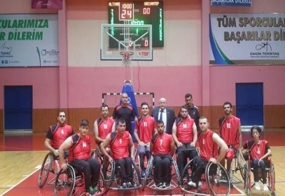 Engelsiz Gaziantepspor Antalya Asat  Gençlik ve Spor Kulubü Tekerlekli Sandalye Basketbol  Ekibini Ağırlıyor