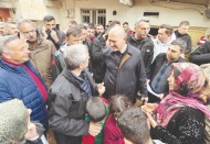 Enkaz kaldırma ve sel felaketinden kurtarma çalışmaları yapıyoruz
