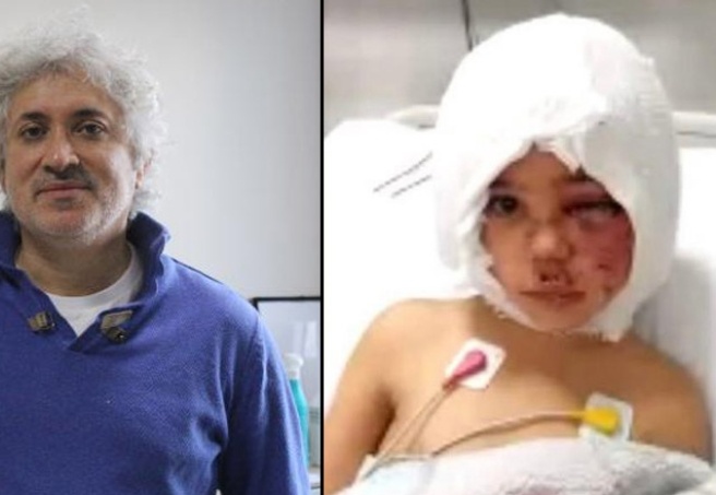 Epeyce derin yarası ve kemik eksiklikleri vardı