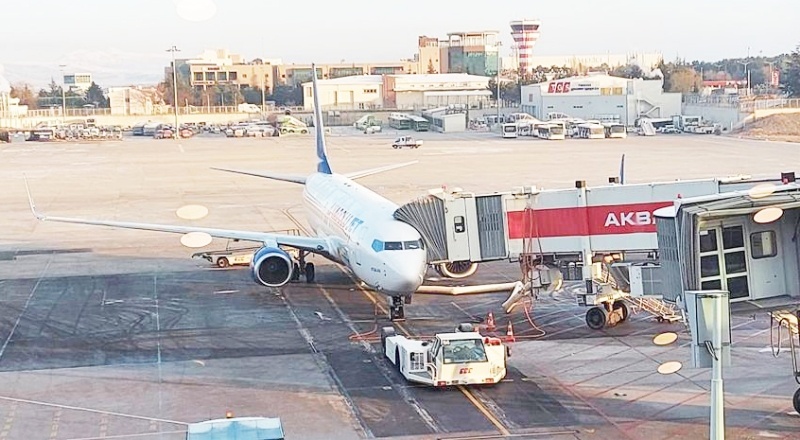 Erbil-Gaziantep uçuşları kötü hava koşulları nedeniyle ertelendi