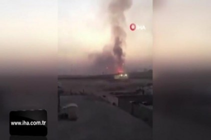 Erbil&#039;de silah ve mühimmat deposunda patlama