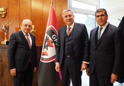 Erdal Bahçıvan, Gaziantep FK’yı ziyaret etti