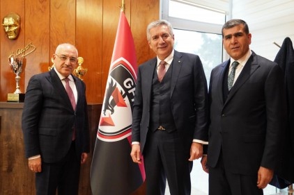 Erdal Bahçıvan, Gaziantep FK&#8217;yı ziyaret etti