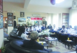 Erdem Koleji gazileri unutmadı 