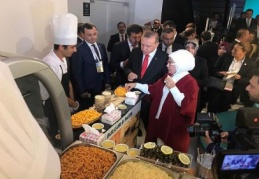 “Erdoğan, bulgur pilavı ve sarma yedi, bulgur patlağını beğendi”