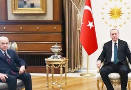 Erdoğan ile Bahçeli arasında sürpriz görüşme