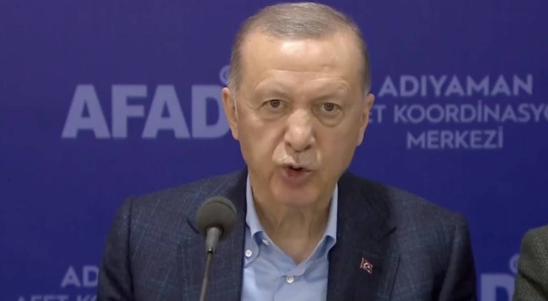 Erdoğan ilk birkaç gün için Adıyaman'dan helallik istedi