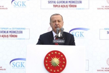 Erdoğan: "İstihdamdaki kayıpları telafi ediyoruz"