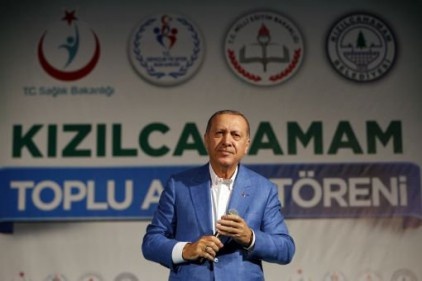 Erdoğan: Mart Seçimlerinde teröre bulaşan seçilirse kayyum atarız 
