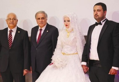 Erdoğan oğlunu evlendirdi