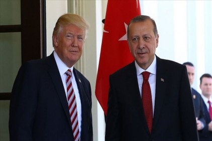 Erdoğan, Trump ile telefonda görüştü