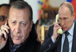 Erdoğan ve Putin Doğu Guta'yı konuştu